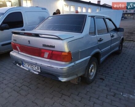 Синий ВАЗ 2115 Самара, объемом двигателя 1.6 л и пробегом 230 тыс. км за 700 $, фото 1 на Automoto.ua