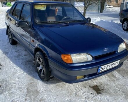 Синій ВАЗ 2115 Самара, об'ємом двигуна 1.6 л та пробігом 144 тис. км за 2050 $, фото 1 на Automoto.ua