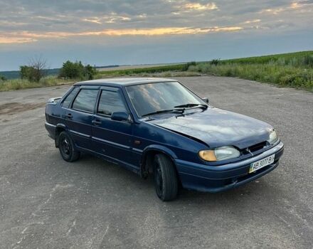 Синий ВАЗ 2115 Самара, объемом двигателя 1.6 л и пробегом 200 тыс. км за 700 $, фото 1 на Automoto.ua