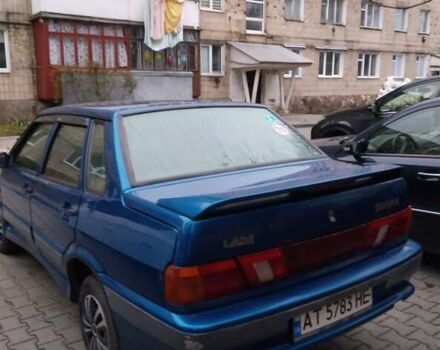 Синий ВАЗ 2115 Самара, объемом двигателя 1.6 л и пробегом 210 тыс. км за 1800 $, фото 1 на Automoto.ua