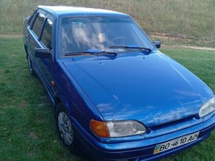 Синій ВАЗ 2115 Самара, об'ємом двигуна 1.6 л та пробігом 200 тис. км за 2000 $, фото 1 на Automoto.ua