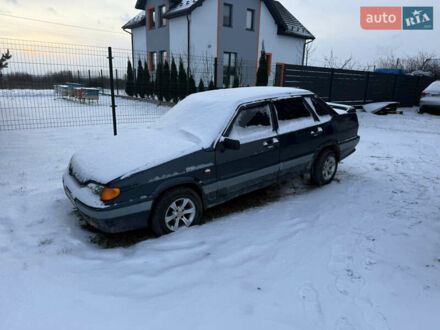 Синій ВАЗ 2115 Самара, об'ємом двигуна 0 л та пробігом 140 тис. км за 400 $, фото 1 на Automoto.ua