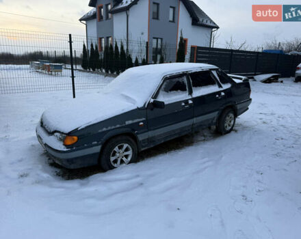 Синій ВАЗ 2115 Самара, об'ємом двигуна 0 л та пробігом 140 тис. км за 400 $, фото 1 на Automoto.ua