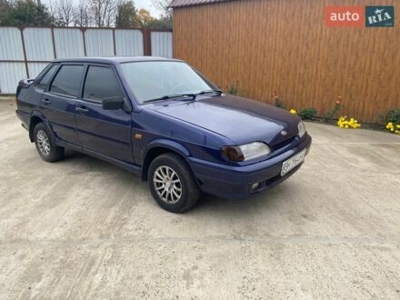 Синий ВАЗ 2115 Самара, объемом двигателя 1.6 л и пробегом 190 тыс. км за 2500 $, фото 1 на Automoto.ua