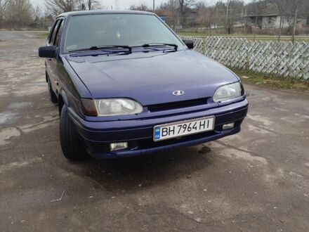 Синий ВАЗ 2115 Самара, объемом двигателя 1.6 л и пробегом 200 тыс. км за 2700 $, фото 1 на Automoto.ua