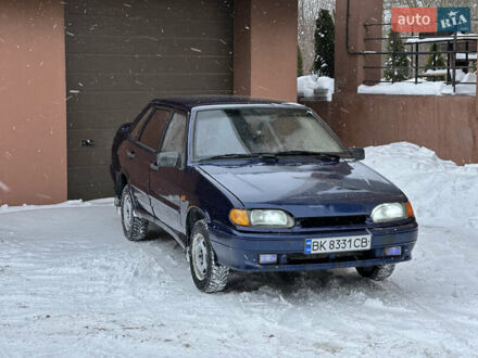 Синій ВАЗ 2115 Самара, об'ємом двигуна 1.6 л та пробігом 147 тис. км за 1650 $, фото 1 на Automoto.ua