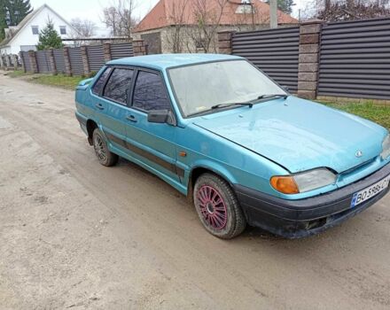 Зеленый ВАЗ 2115 Самара, объемом двигателя 5 л и пробегом 200 тыс. км за 730 $, фото 2 на Automoto.ua