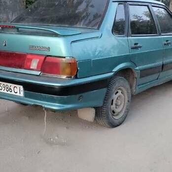 Зелений ВАЗ 2115 Самара, об'ємом двигуна 1.5 л та пробігом 200 тис. км за 950 $, фото 4 на Automoto.ua
