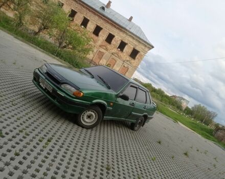 Зеленый ВАЗ 2115 Самара, объемом двигателя 0.15 л и пробегом 50 тыс. км за 1300 $, фото 4 на Automoto.ua