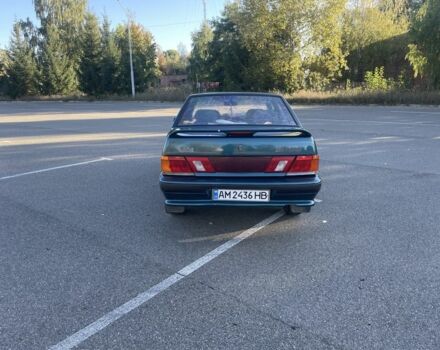 Зеленый ВАЗ 2115 Самара, объемом двигателя 1.5 л и пробегом 222 тыс. км за 2200 $, фото 2 на Automoto.ua