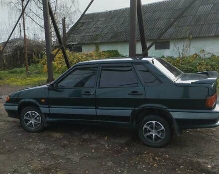 Зелений ВАЗ 2115 Самара, об'ємом двигуна 1.5 л та пробігом 180 тис. км за 1600 $, фото 5 на Automoto.ua