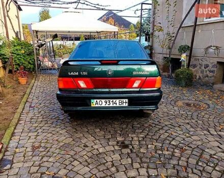 Зеленый ВАЗ 2115 Самара, объемом двигателя 1.5 л и пробегом 200 тыс. км за 600 $, фото 1 на Automoto.ua