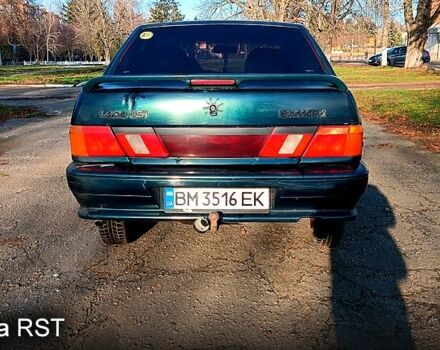 Зелений ВАЗ 2115 Самара, об'ємом двигуна 1.5 л та пробігом 11 тис. км за 1700 $, фото 4 на Automoto.ua