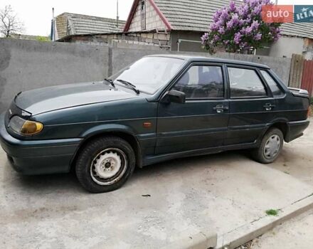 Зеленый ВАЗ 2115 Самара, объемом двигателя 0 л и пробегом 98 тыс. км за 1600 $, фото 1 на Automoto.ua