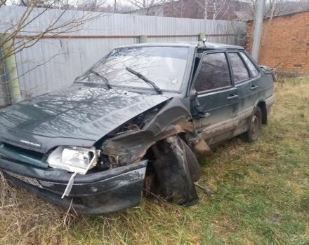 Зелений ВАЗ 2115 Самара, об'ємом двигуна 1.5 л та пробігом 200 тис. км за 700 $, фото 2 на Automoto.ua