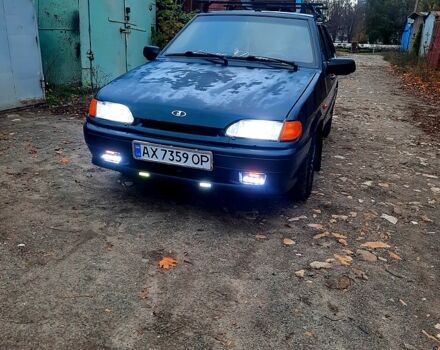 Зеленый ВАЗ 2115 Самара, объемом двигателя 1.5 л и пробегом 200 тыс. км за 2000 $, фото 1 на Automoto.ua