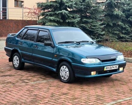 Зеленый ВАЗ 2115 Самара, объемом двигателя 1.5 л и пробегом 131 тыс. км за 1800 $, фото 7 на Automoto.ua