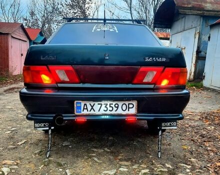 Зеленый ВАЗ 2115 Самара, объемом двигателя 1.5 л и пробегом 200 тыс. км за 2000 $, фото 6 на Automoto.ua