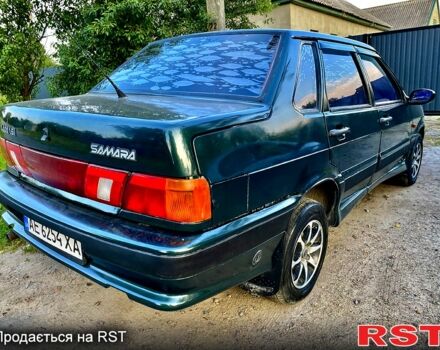 Зеленый ВАЗ 2115 Самара, объемом двигателя 1.5 л и пробегом 200 тыс. км за 1699 $, фото 3 на Automoto.ua