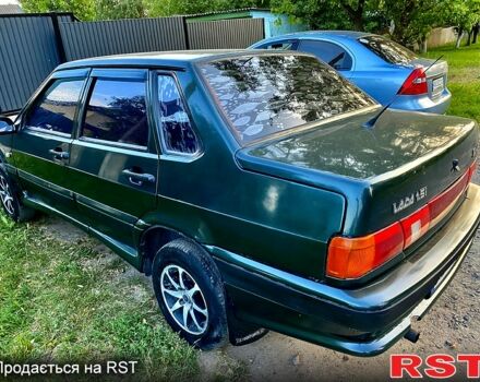 Зеленый ВАЗ 2115 Самара, объемом двигателя 1.5 л и пробегом 200 тыс. км за 1699 $, фото 5 на Automoto.ua