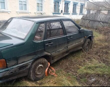 Зелений ВАЗ 2115 Самара, об'ємом двигуна 1.5 л та пробігом 200 тис. км за 700 $, фото 1 на Automoto.ua