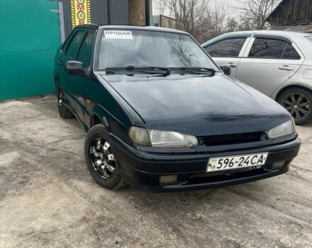 Зеленый ВАЗ 2115 Самара, объемом двигателя 1.5 л и пробегом 200 тыс. км за 1200 $, фото 1 на Automoto.ua