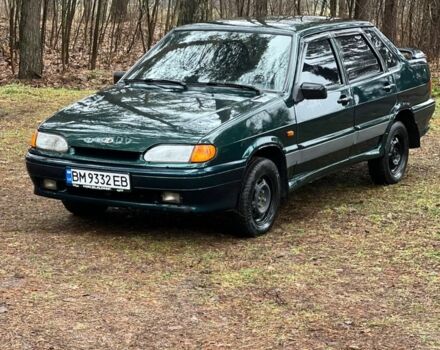 Зеленый ВАЗ 2115 Самара, объемом двигателя 1.5 л и пробегом 203 тыс. км за 1800 $, фото 4 на Automoto.ua