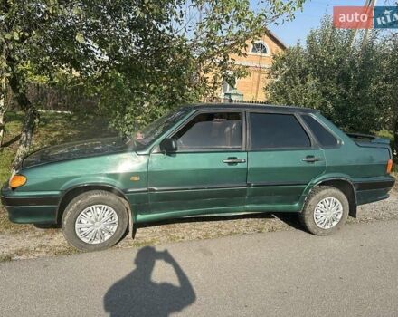 Зеленый ВАЗ 2115 Самара, объемом двигателя 1.5 л и пробегом 220 тыс. км за 1600 $, фото 2 на Automoto.ua