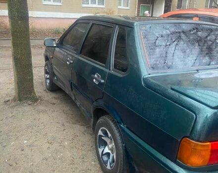 Зелений ВАЗ 2115 Самара, об'ємом двигуна 1.5 л та пробігом 250 тис. км за 2011 $, фото 1 на Automoto.ua
