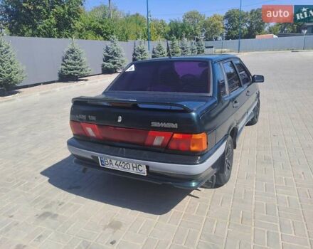 Зеленый ВАЗ 2115 Самара, объемом двигателя 1.5 л и пробегом 152 тыс. км за 2500 $, фото 7 на Automoto.ua
