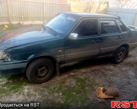 Зеленый ВАЗ 2115 Самара, объемом двигателя 1.5 л и пробегом 0 тыс. км за 900 $, фото 1 на Automoto.ua