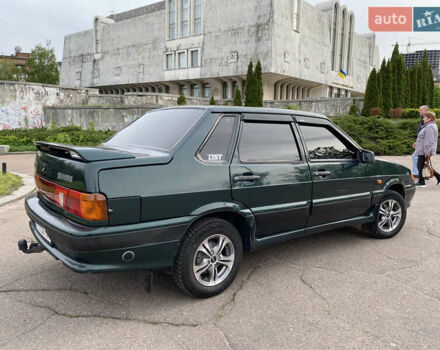 Зеленый ВАЗ 2115 Самара, объемом двигателя 1.5 л и пробегом 120 тыс. км за 2500 $, фото 4 на Automoto.ua
