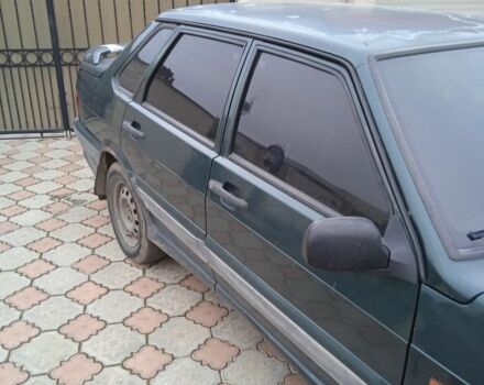 Зеленый ВАЗ 2115 Самара, объемом двигателя 1.5 л и пробегом 310 тыс. км за 1250 $, фото 3 на Automoto.ua