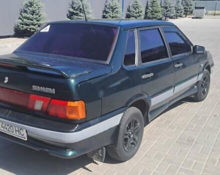 Зеленый ВАЗ 2115 Самара, объемом двигателя 1.5 л и пробегом 152 тыс. км за 2500 $, фото 3 на Automoto.ua