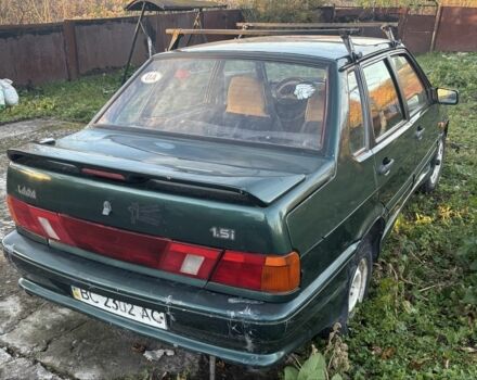 Зеленый ВАЗ 2115 Самара, объемом двигателя 1.5 л и пробегом 1 тыс. км за 800 $, фото 6 на Automoto.ua