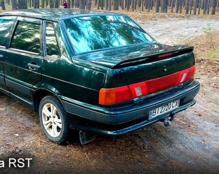 Зеленый ВАЗ 2115 Самара, объемом двигателя 1.5 л и пробегом 294 тыс. км за 1500 $, фото 2 на Automoto.ua