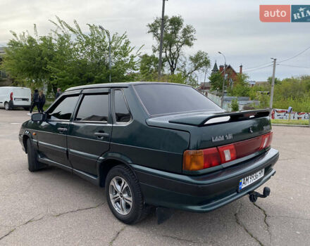 Зеленый ВАЗ 2115 Самара, объемом двигателя 1.5 л и пробегом 120 тыс. км за 2500 $, фото 6 на Automoto.ua
