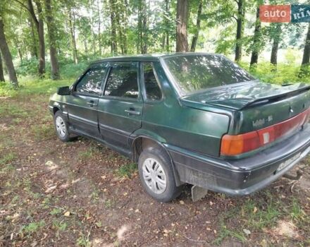 Зелений ВАЗ 2115 Самара, об'ємом двигуна 1.5 л та пробігом 186 тис. км за 1350 $, фото 6 на Automoto.ua