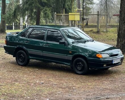 Зеленый ВАЗ 2115 Самара, объемом двигателя 1.5 л и пробегом 203 тыс. км за 1800 $, фото 3 на Automoto.ua