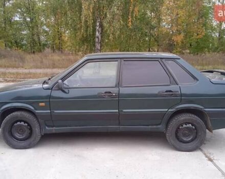 Зеленый ВАЗ 2115 Самара, объемом двигателя 1.5 л и пробегом 200 тыс. км за 1000 $, фото 4 на Automoto.ua
