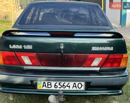 Зелений ВАЗ 2115 Самара, об'ємом двигуна 1.5 л та пробігом 240 тис. км за 1800 $, фото 1 на Automoto.ua