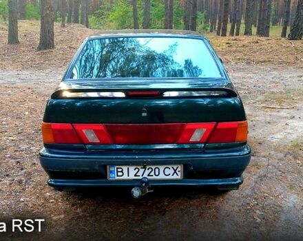 Зеленый ВАЗ 2115 Самара, объемом двигателя 1.5 л и пробегом 294 тыс. км за 1500 $, фото 3 на Automoto.ua