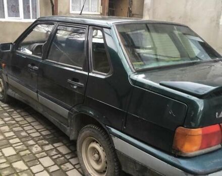 Зеленый ВАЗ 2115 Самара, объемом двигателя 1.5 л и пробегом 200 тыс. км за 1300 $, фото 6 на Automoto.ua