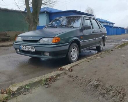 Зеленый ВАЗ 2115 Самара, объемом двигателя 1.5 л и пробегом 221 тыс. км за 1800 $, фото 9 на Automoto.ua