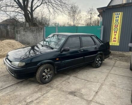 Зеленый ВАЗ 2115 Самара, объемом двигателя 1.5 л и пробегом 200 тыс. км за 1200 $, фото 6 на Automoto.ua
