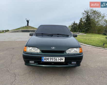 Зеленый ВАЗ 2115 Самара, объемом двигателя 1.5 л и пробегом 120 тыс. км за 2500 $, фото 1 на Automoto.ua