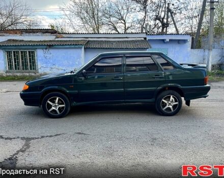 Зеленый ВАЗ 2115 Самара, объемом двигателя 1.5 л и пробегом 179 тыс. км за 2050 $, фото 4 на Automoto.ua