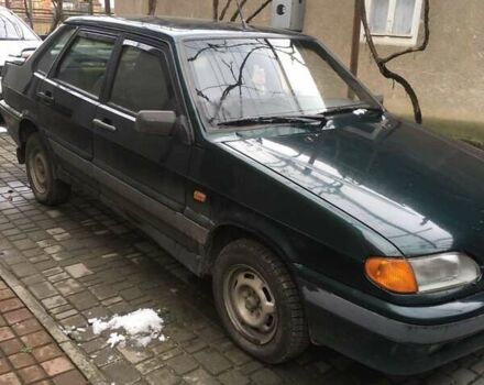 Зеленый ВАЗ 2115 Самара, объемом двигателя 1.5 л и пробегом 200 тыс. км за 1300 $, фото 4 на Automoto.ua