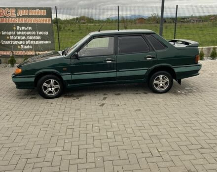 Зеленый ВАЗ 2115 Самара, объемом двигателя 1.6 л и пробегом 215 тыс. км за 1350 $, фото 5 на Automoto.ua
