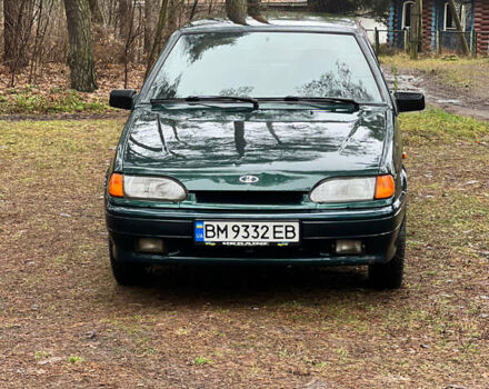 Зеленый ВАЗ 2115 Самара, объемом двигателя 1.5 л и пробегом 203 тыс. км за 1800 $, фото 1 на Automoto.ua
